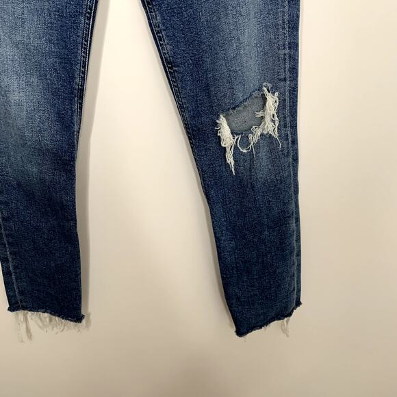 Agolde Nico High Rise Slim Womens Blue Denim Jeans Size 26 - Picture 5 of 14